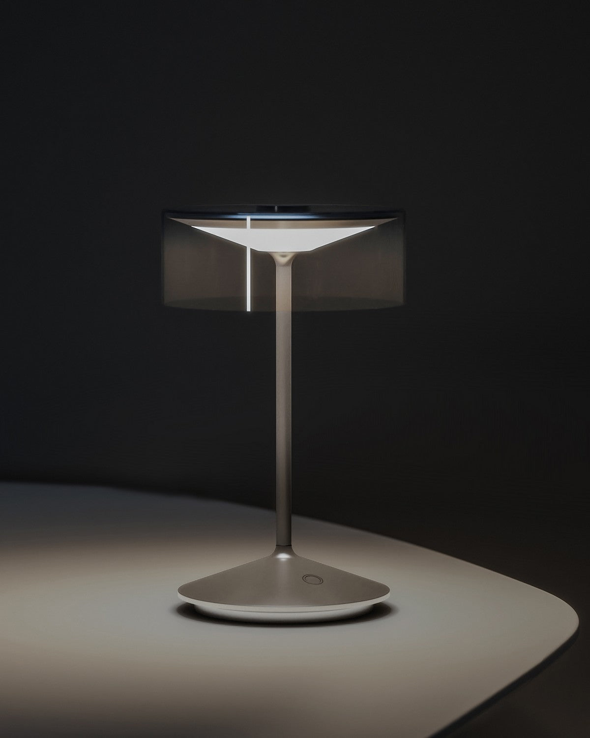 Zafferano - LD0720N3 - LED Table Lamp - Dark Grey