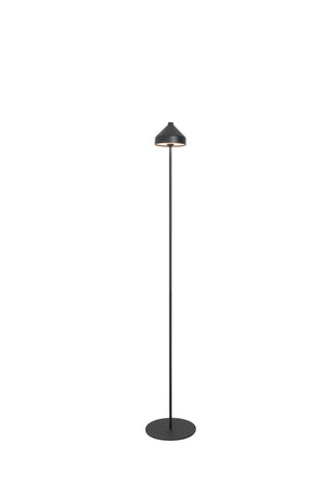 Zafferano - LD1096D3 - LED Floor Lamp - Amelie - Black