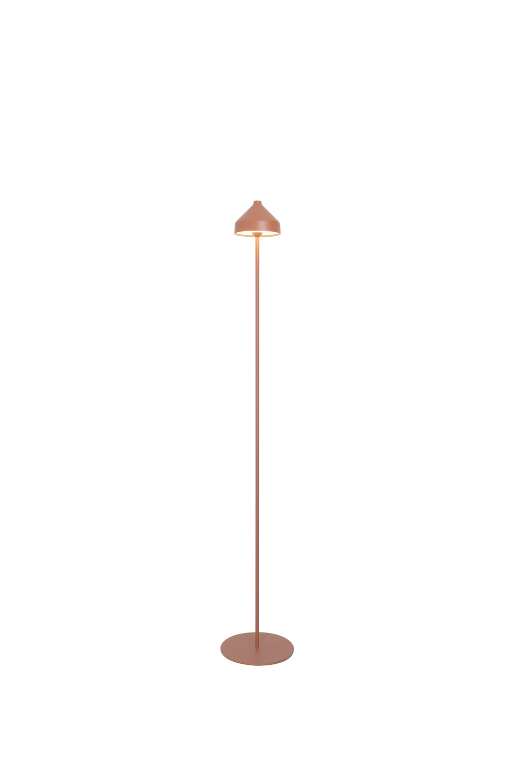 Zafferano - LD1096T3 - LED Floor Lamp - Amelie - Terracotta