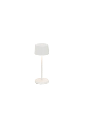 Zafferano - LD1840B3 - LED Table Lamp - Olivia - White