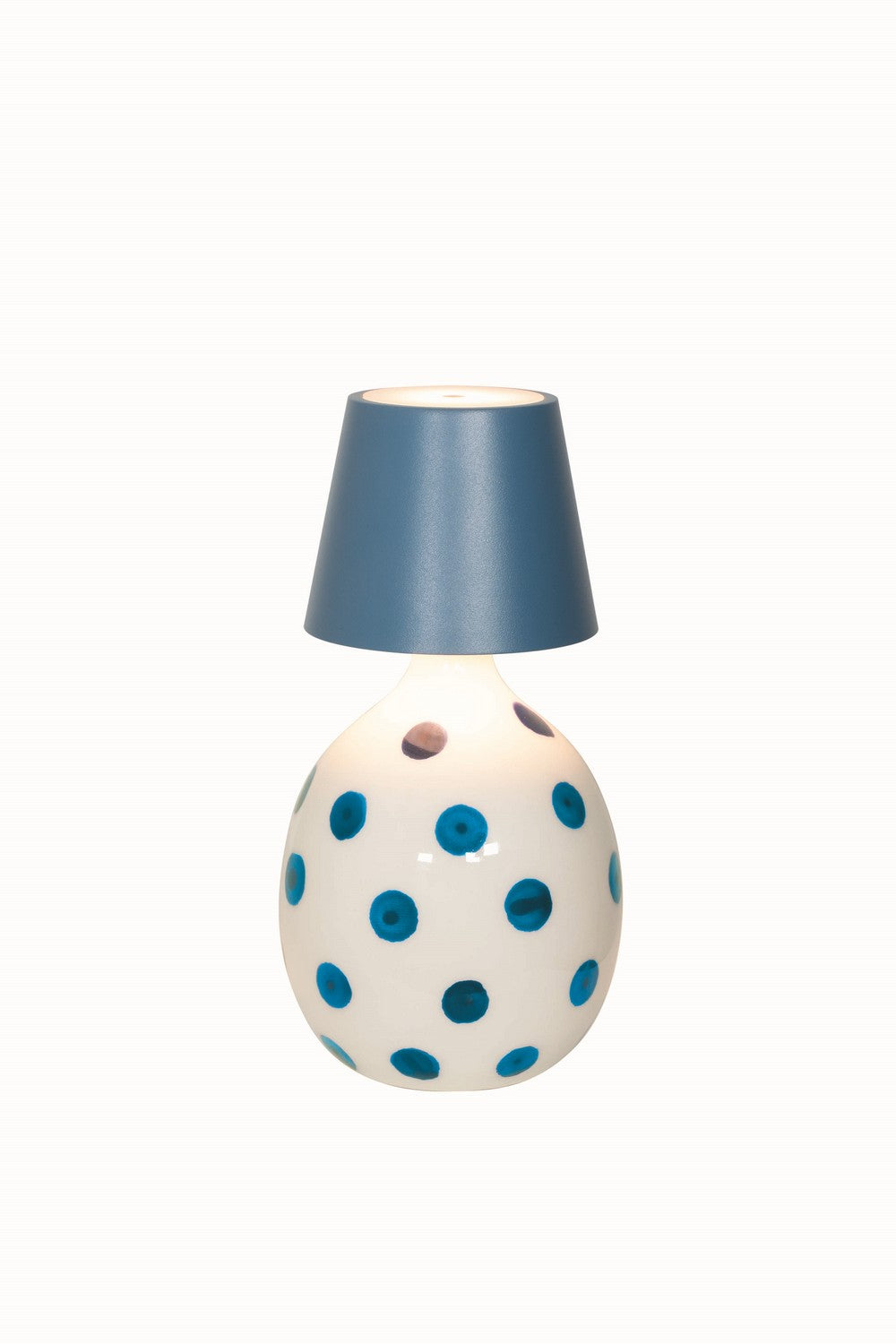 Zafferano - PUN1501 - Bottle - Lido - Light Blue Dots