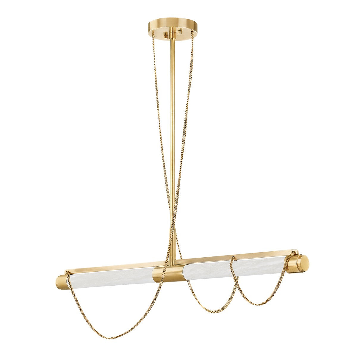 Corbett Lighting - 463-02-VB - LED Linear - Lariat - Vintage Brass