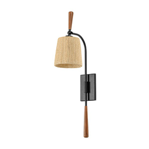 Troy Lighting - B1629-TBK - One Light Wall Sconce - Harlyn - Textured Black