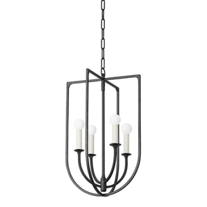 Troy Lighting - F3214-BI - Four Light Lantern - Kael - Black Iron