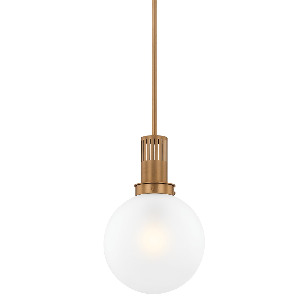 Troy Lighting - F4612-PBR - One Light Pendant - Tobias - Patina Brass