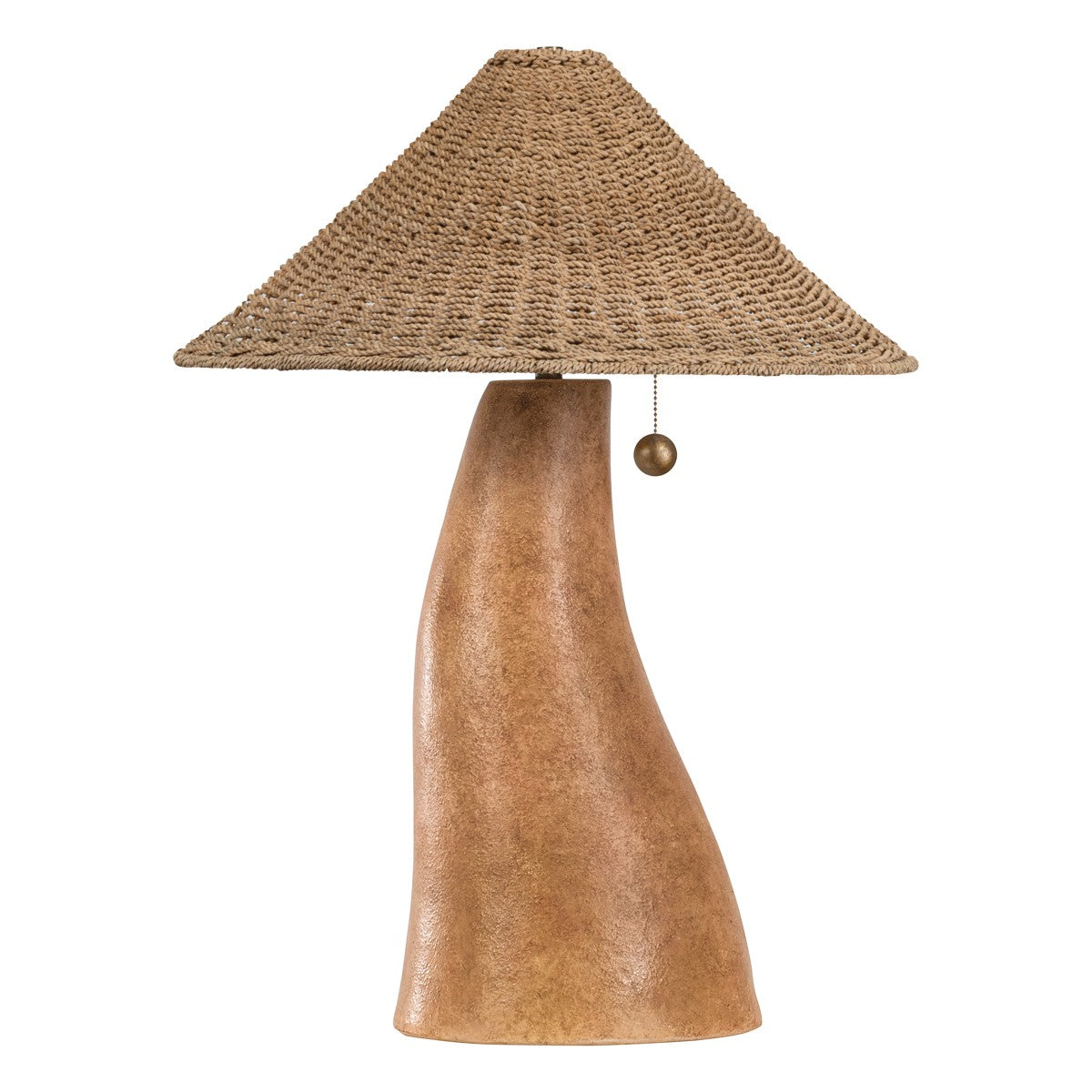 Troy Lighting - PTL1128-PBR/CAT - One Light Table Lamp - Seyla - Patina Brass/Ceramic Ancient Terracotta