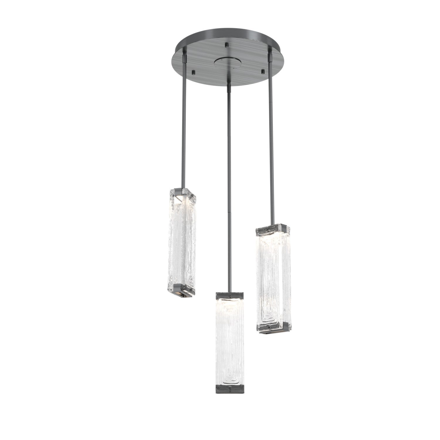 Hammerton Studio - CHB0090-03-GM-TL-001-L1 - LED Pendant - Tabulo - Gunmetal