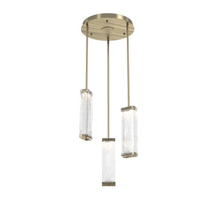 Hammerton Studio - CHB0090-03-HB-TL-001-L1 - LED Pendant - Tabulo - Heritage Brass