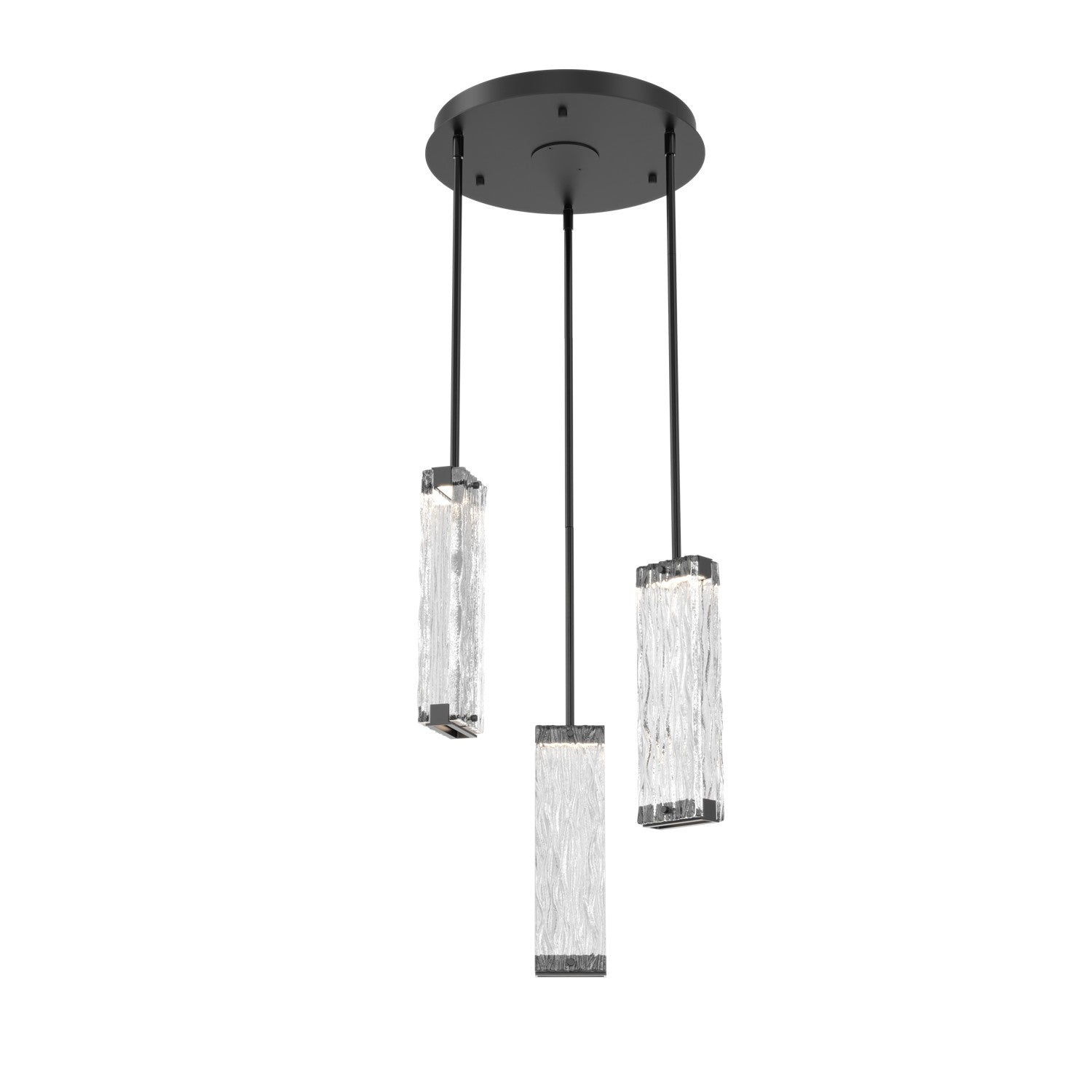 Hammerton Studio - CHB0090-03-MB-TT-001-L3 - LED Pendant - Tabulo - Matte Black