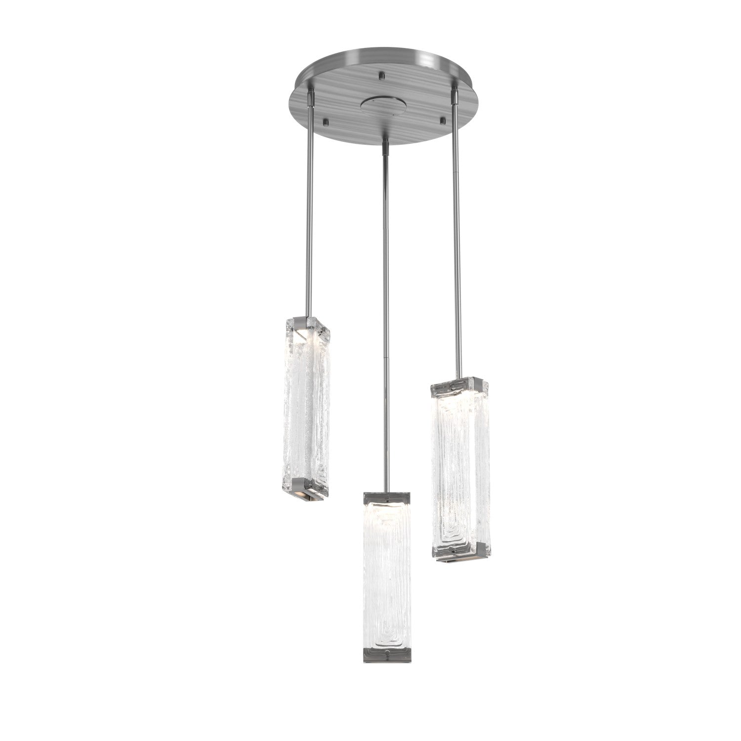 Hammerton Studio - CHB0090-03-SN-TL-001-L1 - LED Pendant - Tabulo - Satin Nickel