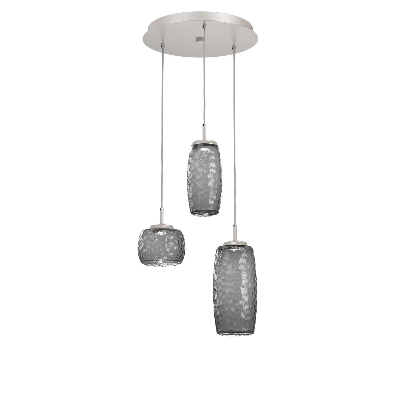 Hammerton Studio - CHB0091-03-BS-S-C01-L1 - LED Pendant - Vessel - Beige Silver