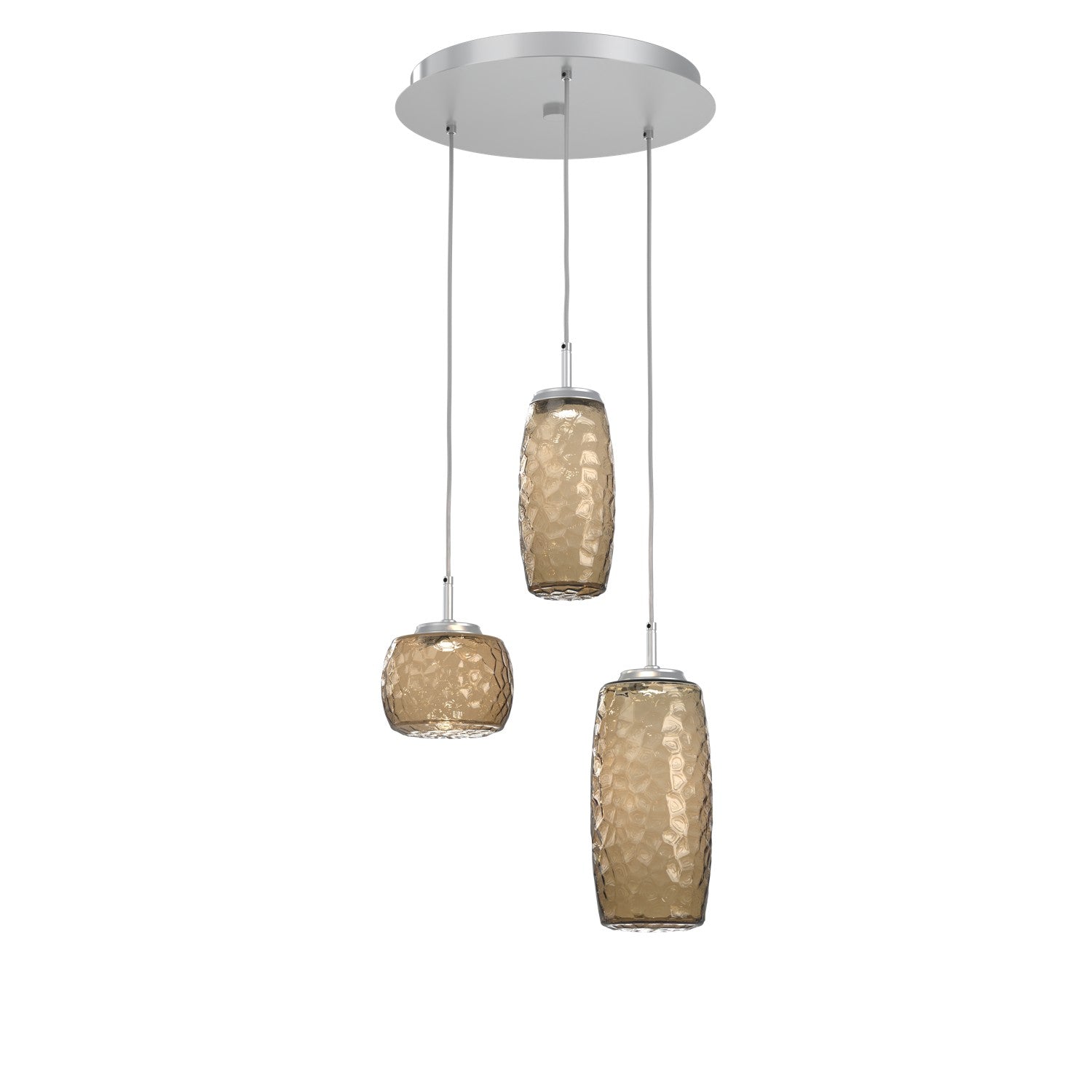 Hammerton Studio - CHB0091-03-CS-B-C01-L1 - LED Pendant - Vessel - Classic Silver