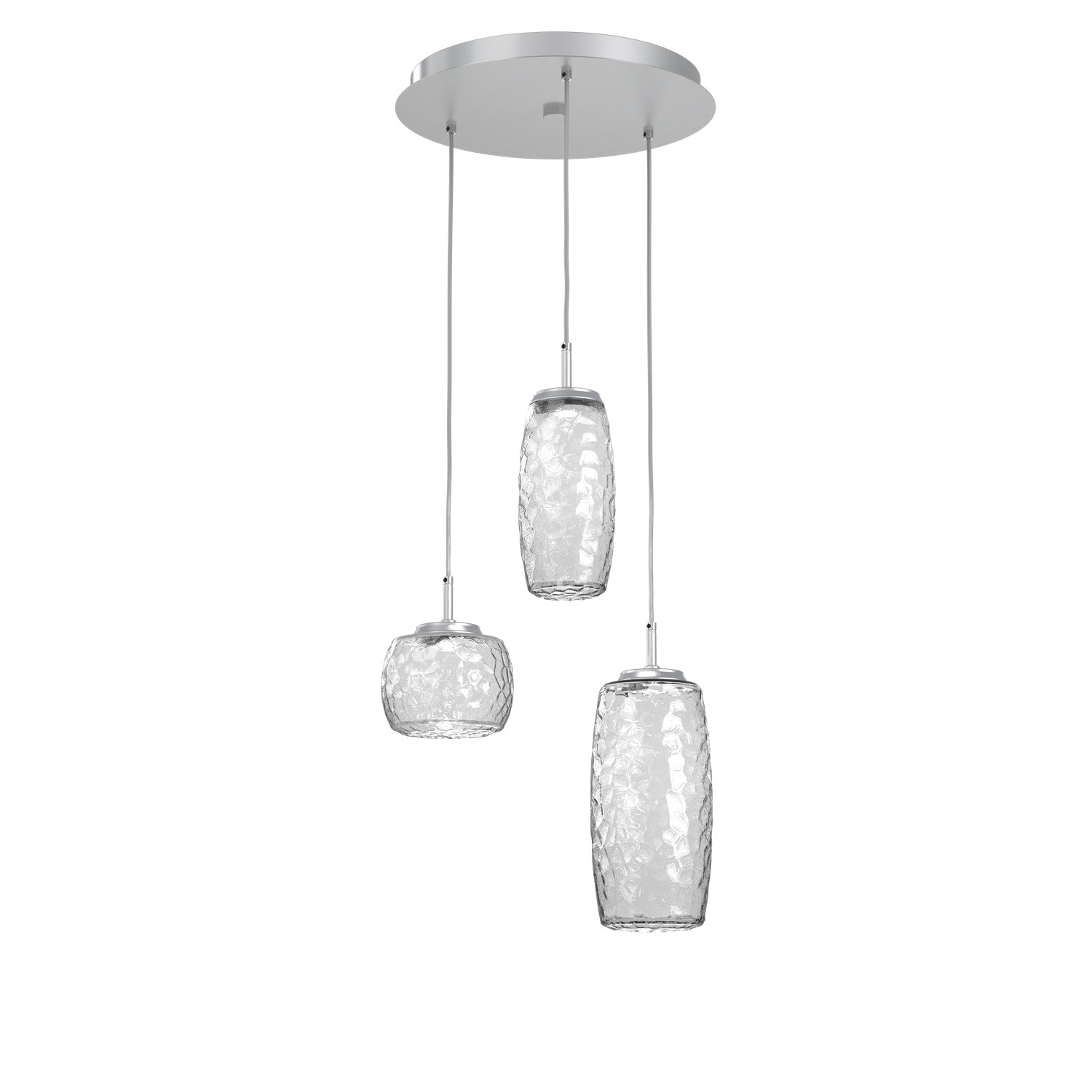 Hammerton Studio - CHB0091-03-CS-C-C01-L1 - LED Pendant - Vessel - Classic Silver