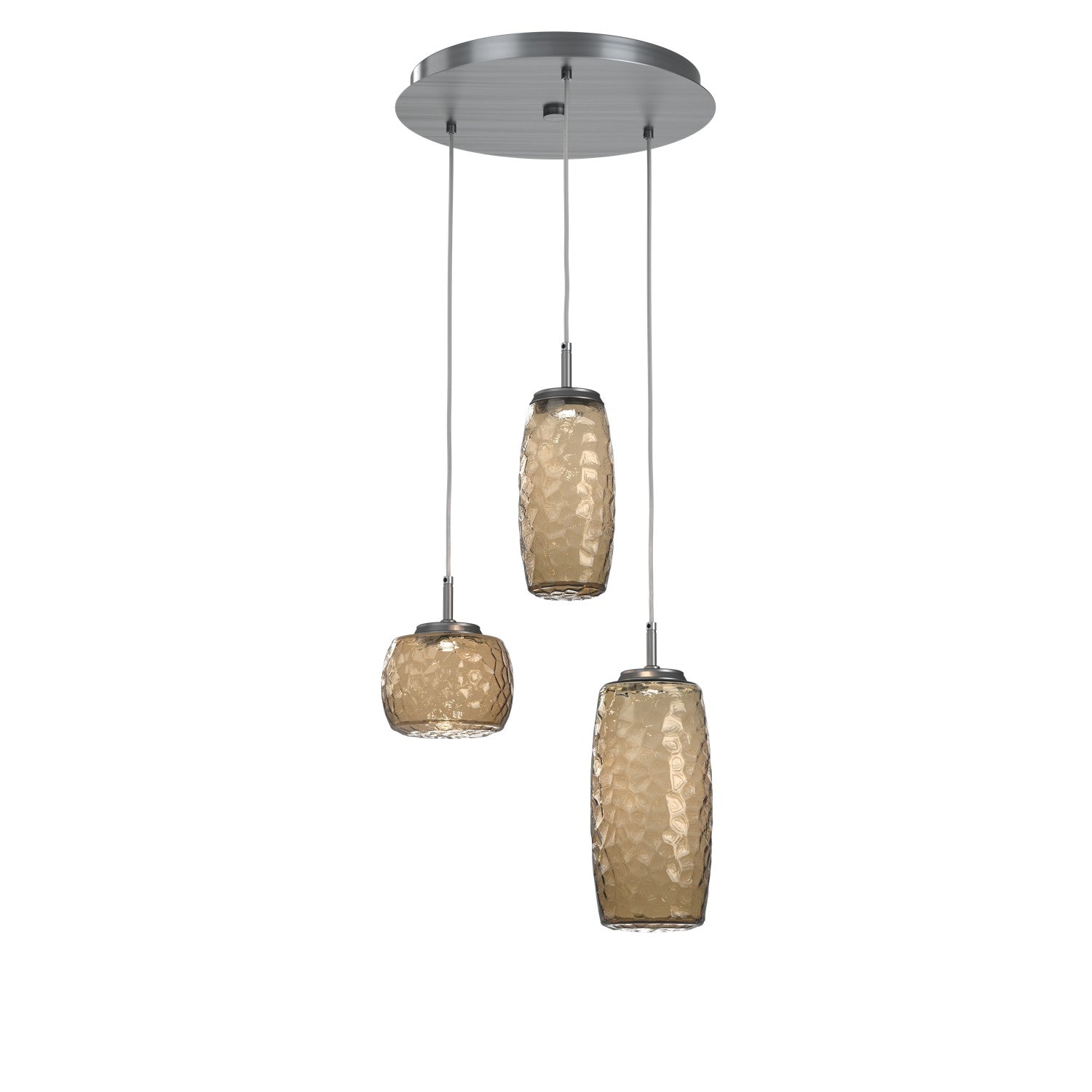 Hammerton Studio - CHB0091-03-GM-B-C01-L1 - LED Pendant - Vessel - Gunmetal