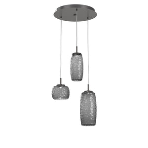 Hammerton Studio - CHB0091-03-GP-S-C01-L1 - LED Pendant - Vessel - Graphite