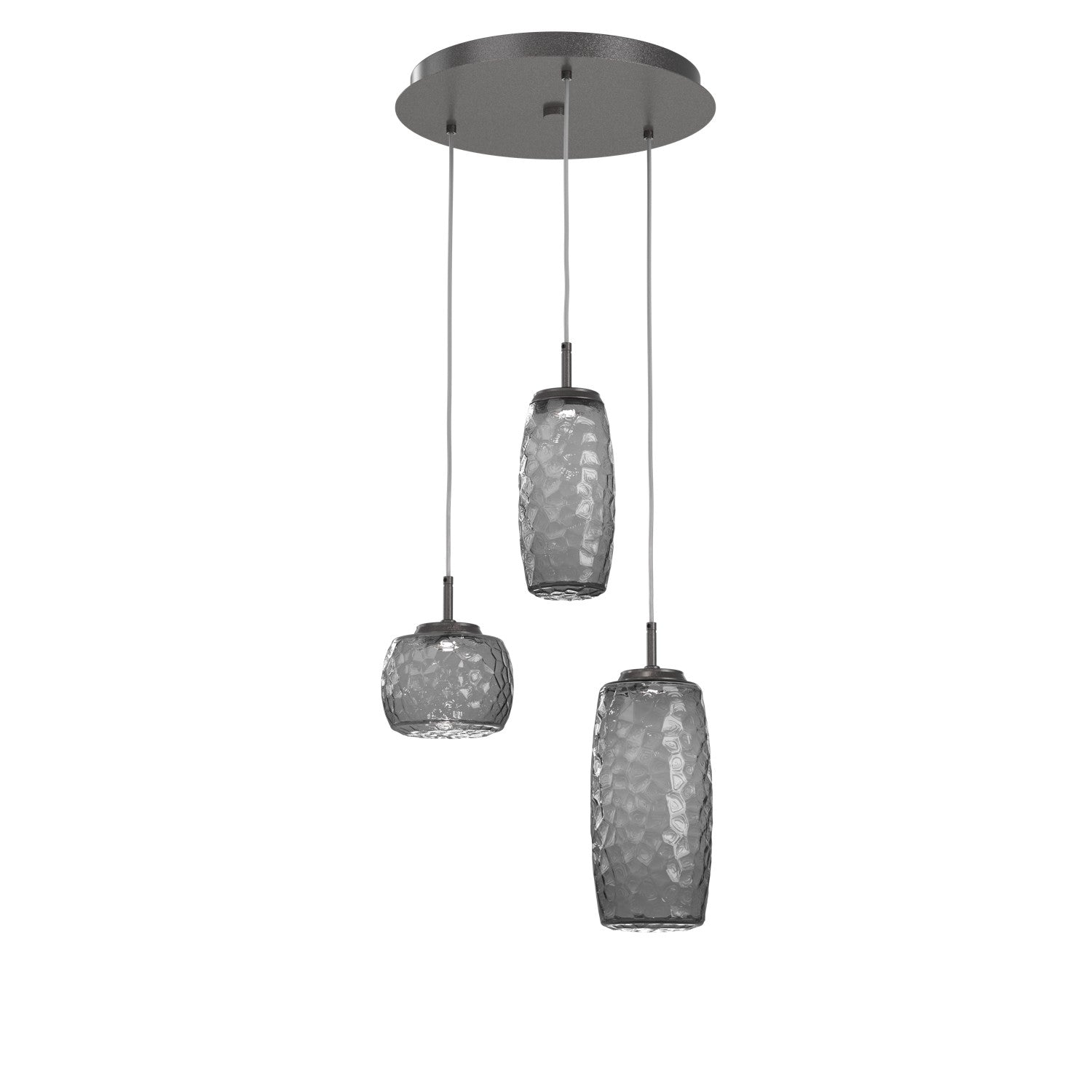 Hammerton Studio - CHB0091-03-GP-S-C01-L3 - LED Pendant - Vessel - Graphite