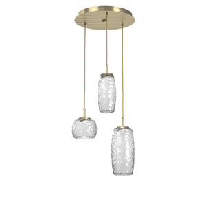 Hammerton Studio - CHB0091-03-HB-C-C01-L3 - LED Pendant - Vessel - Heritage Brass