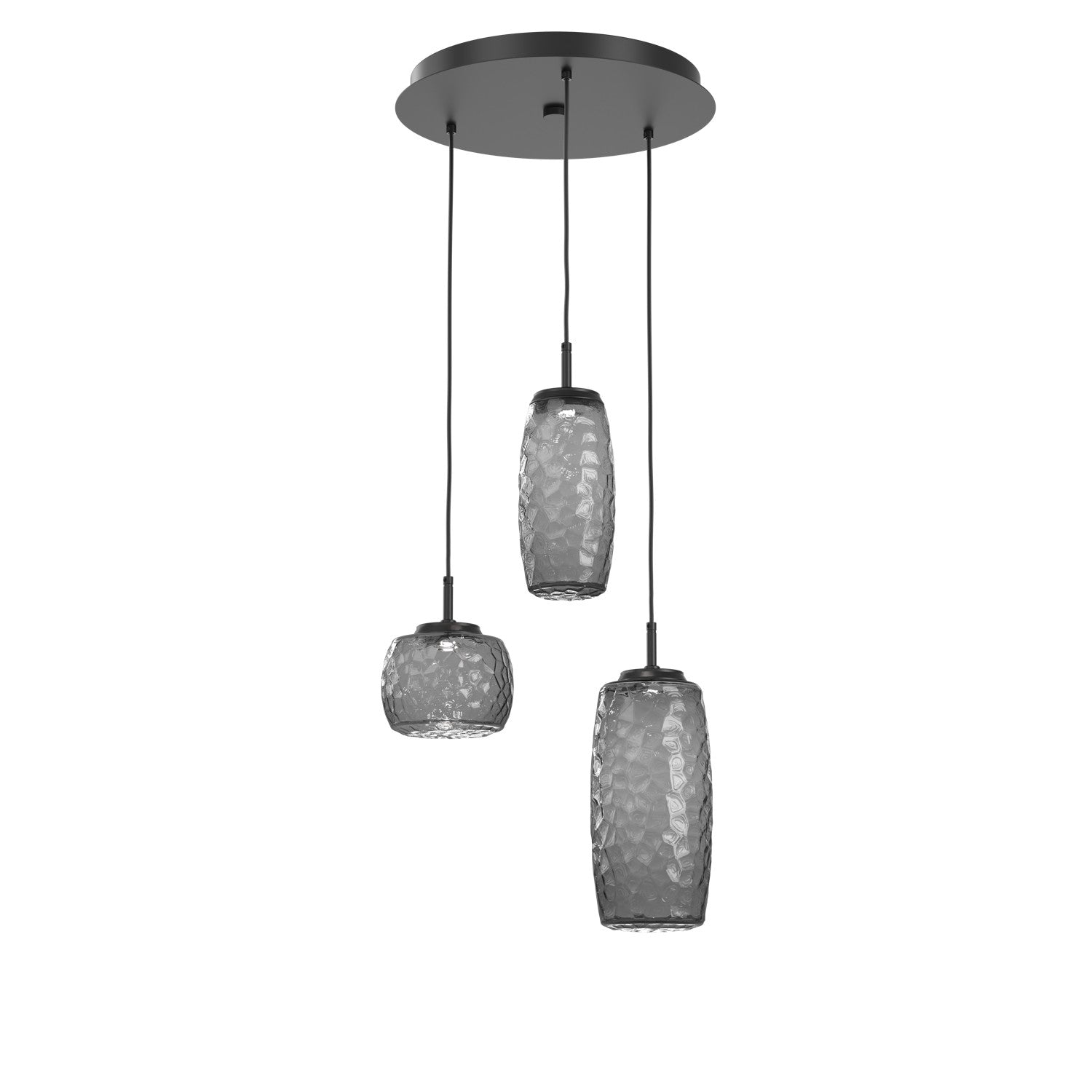 Hammerton Studio - CHB0091-03-MB-S-C01-L1 - LED Pendant - Vessel - Matte Black