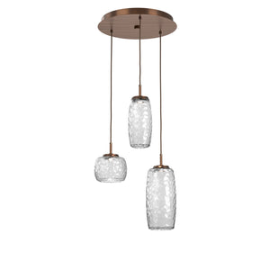 Hammerton Studio - CHB0091-03-RB-C-C01-L3 - LED Pendant - Vessel - Oil Rubbed Bronze