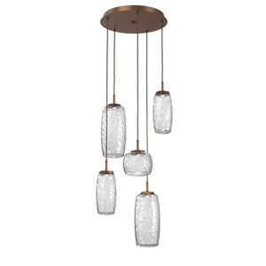 Hammerton Studio - CHB0091-05-BB-C-C01-L1 - LED Pendant - Vessel - Burnished Bronze