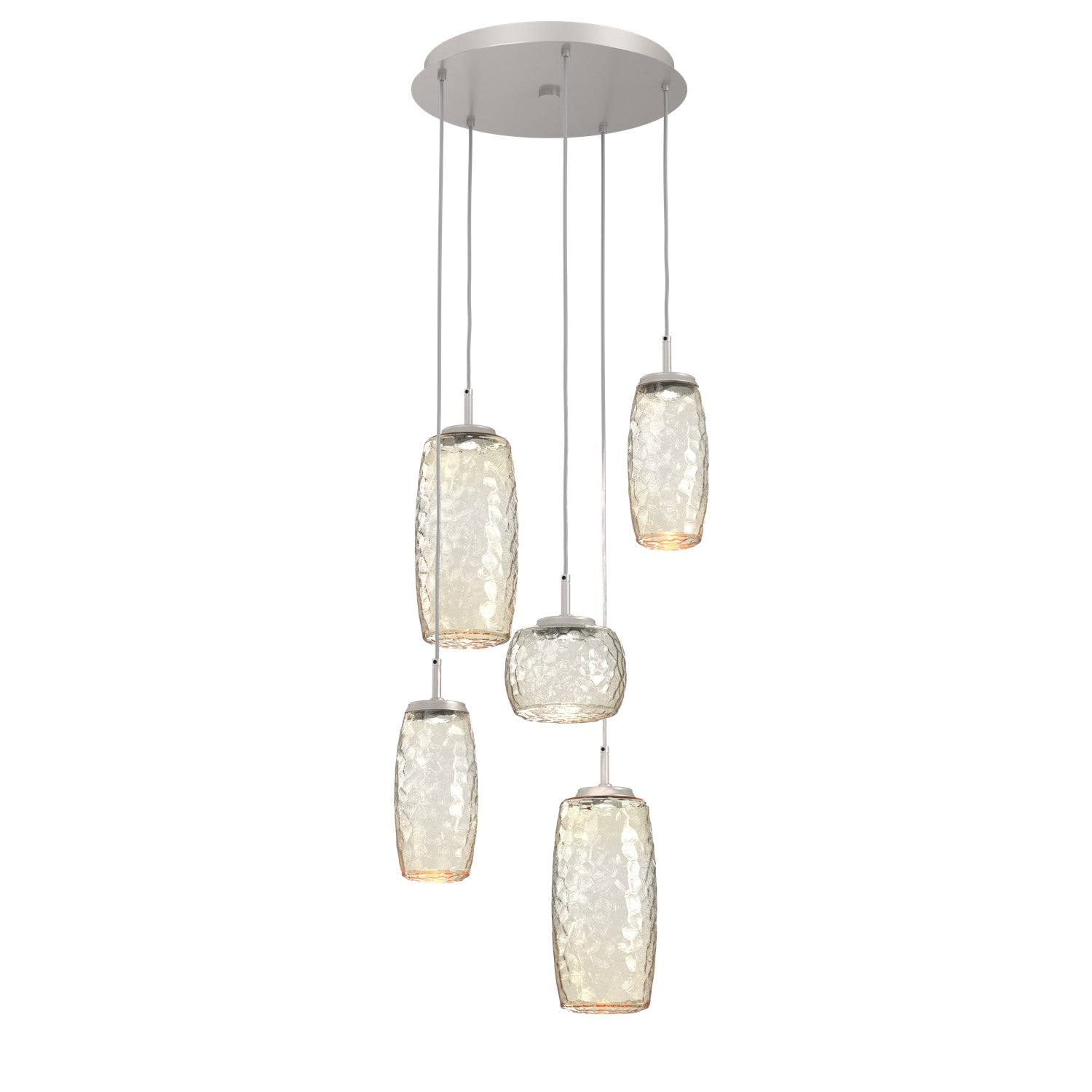 Hammerton Studio - CHB0091-05-BS-A-C01-L1 - LED Pendant - Vessel - Beige Silver