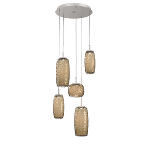 Hammerton Studio - CHB0091-05-BS-B-C01-L1 - LED Pendant - Vessel - Beige Silver