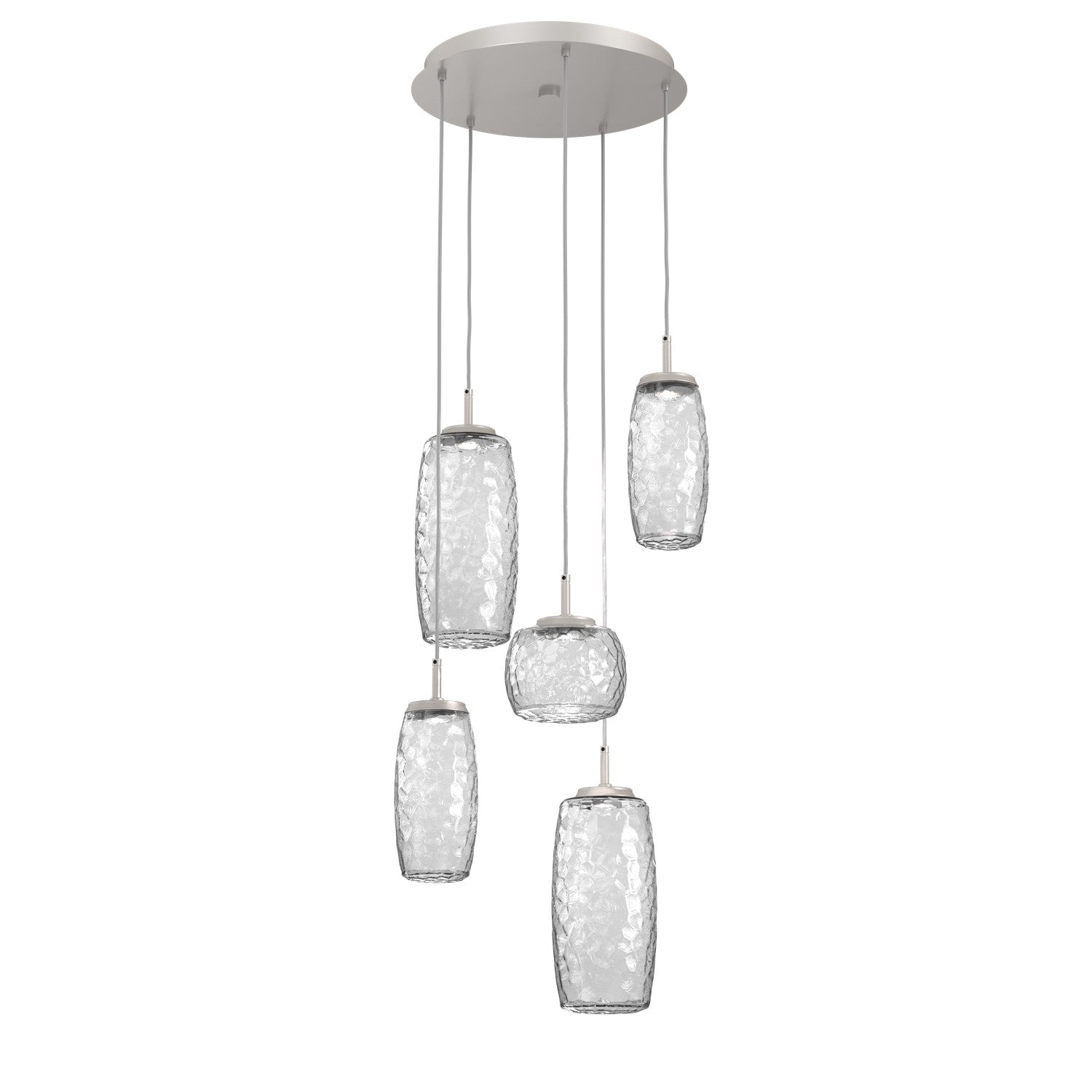 Hammerton Studio - CHB0091-05-BS-C-C01-L1 - LED Pendant - Vessel - Beige Silver