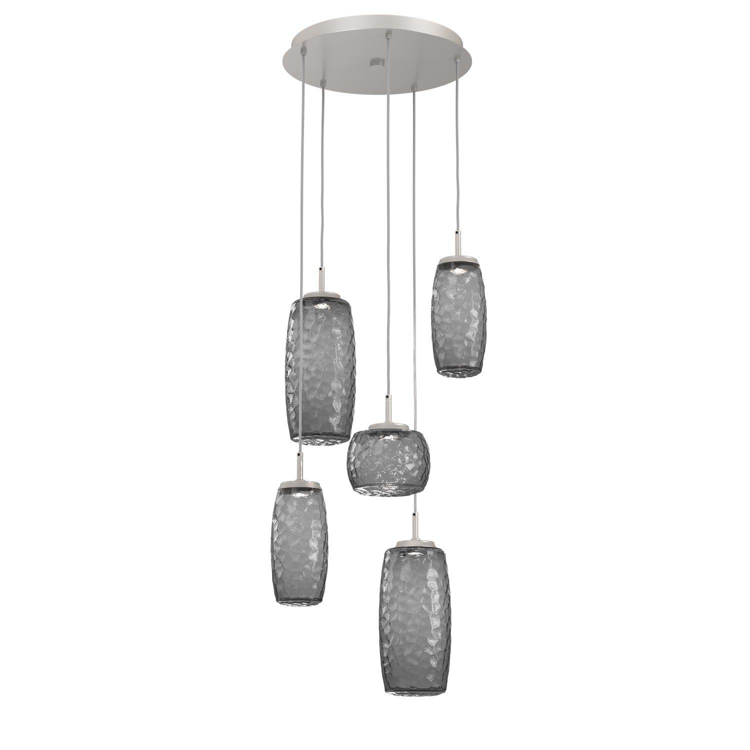 Hammerton Studio - CHB0091-05-BS-S-C01-L1 - LED Pendant - Vessel - Beige Silver