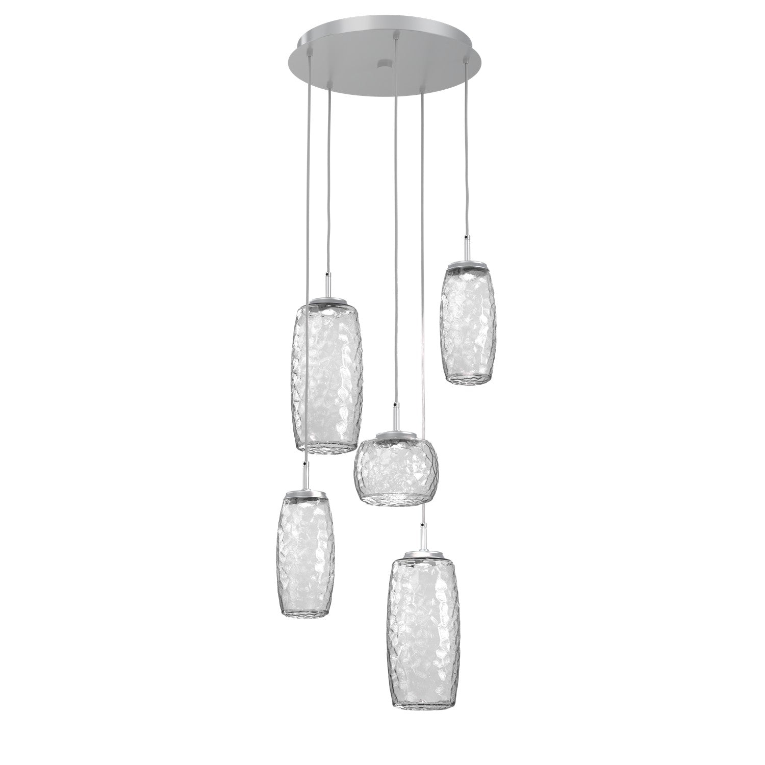 Hammerton Studio - CHB0091-05-CS-C-C01-L1 - LED Pendant - Vessel - Classic Silver