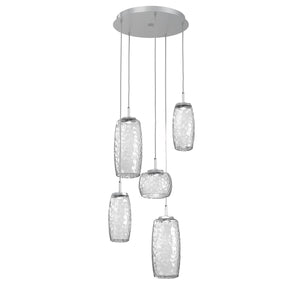 Hammerton Studio - CHB0091-05-CS-C-C01-L1 - LED Pendant - Vessel - Classic Silver