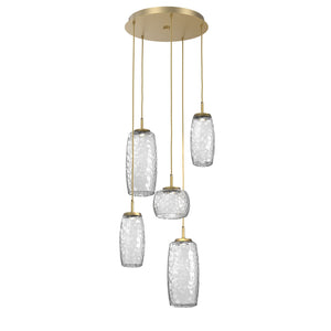 Hammerton Studio - CHB0091-05-GB-C-C01-L1 - LED Pendant - Vessel - Gilded Brass