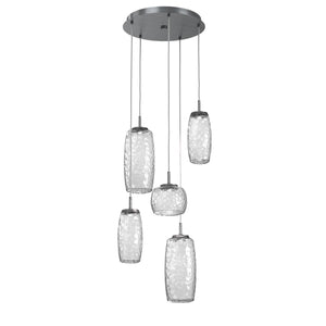 Hammerton Studio - CHB0091-05-GM-C-C01-L1 - LED Pendant - Vessel - Gunmetal