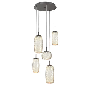 Hammerton Studio - CHB0091-05-GP-A-C01-L1 - LED Pendant - Vessel - Graphite