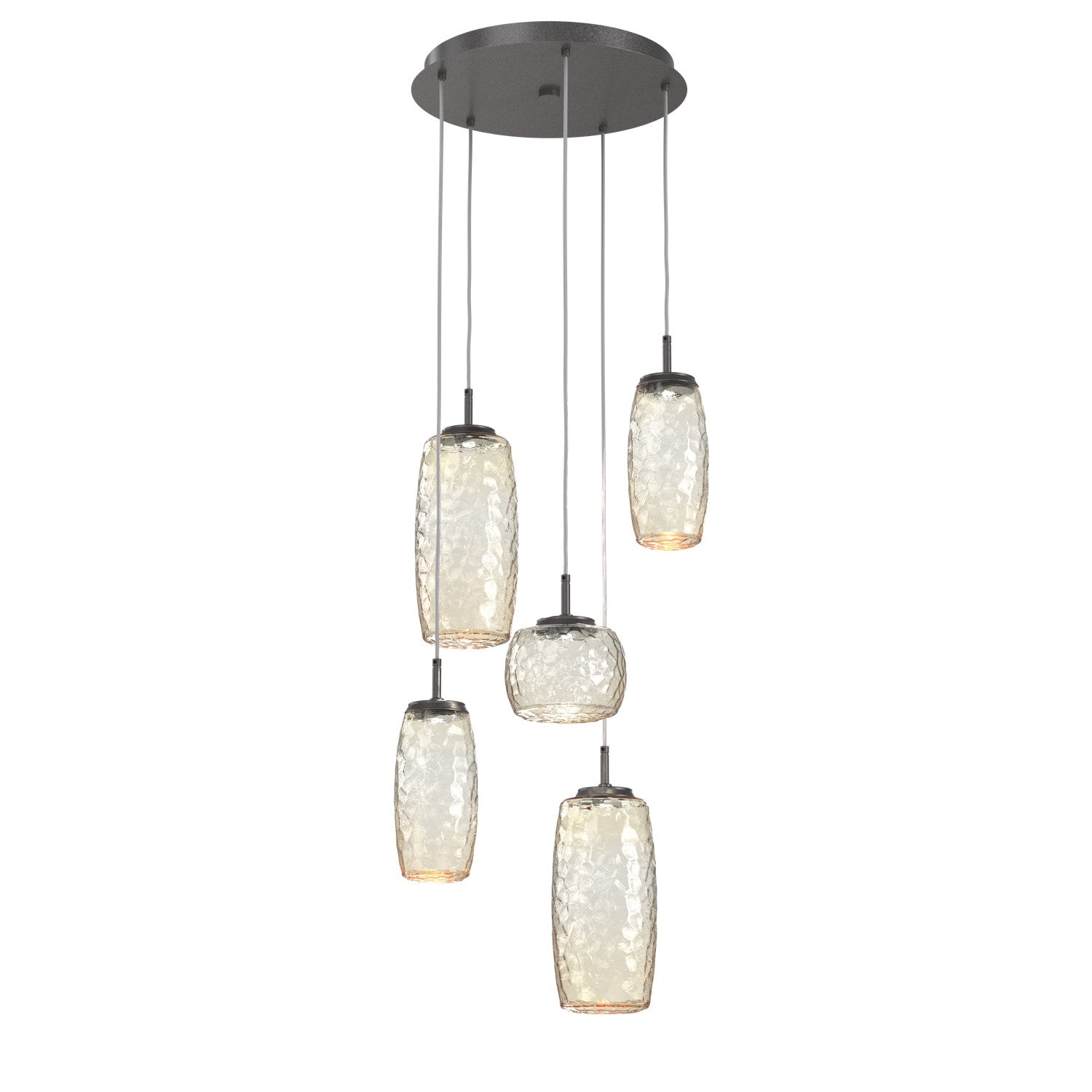 Hammerton Studio - CHB0091-05-GP-A-C01-L3 - LED Pendant - Vessel - Graphite