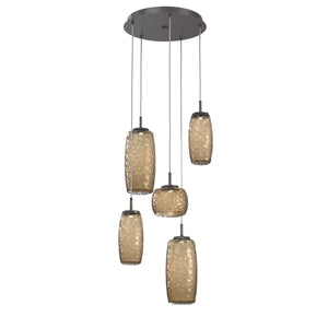 Hammerton Studio - CHB0091-05-GP-B-C01-L1 - LED Pendant - Vessel - Graphite