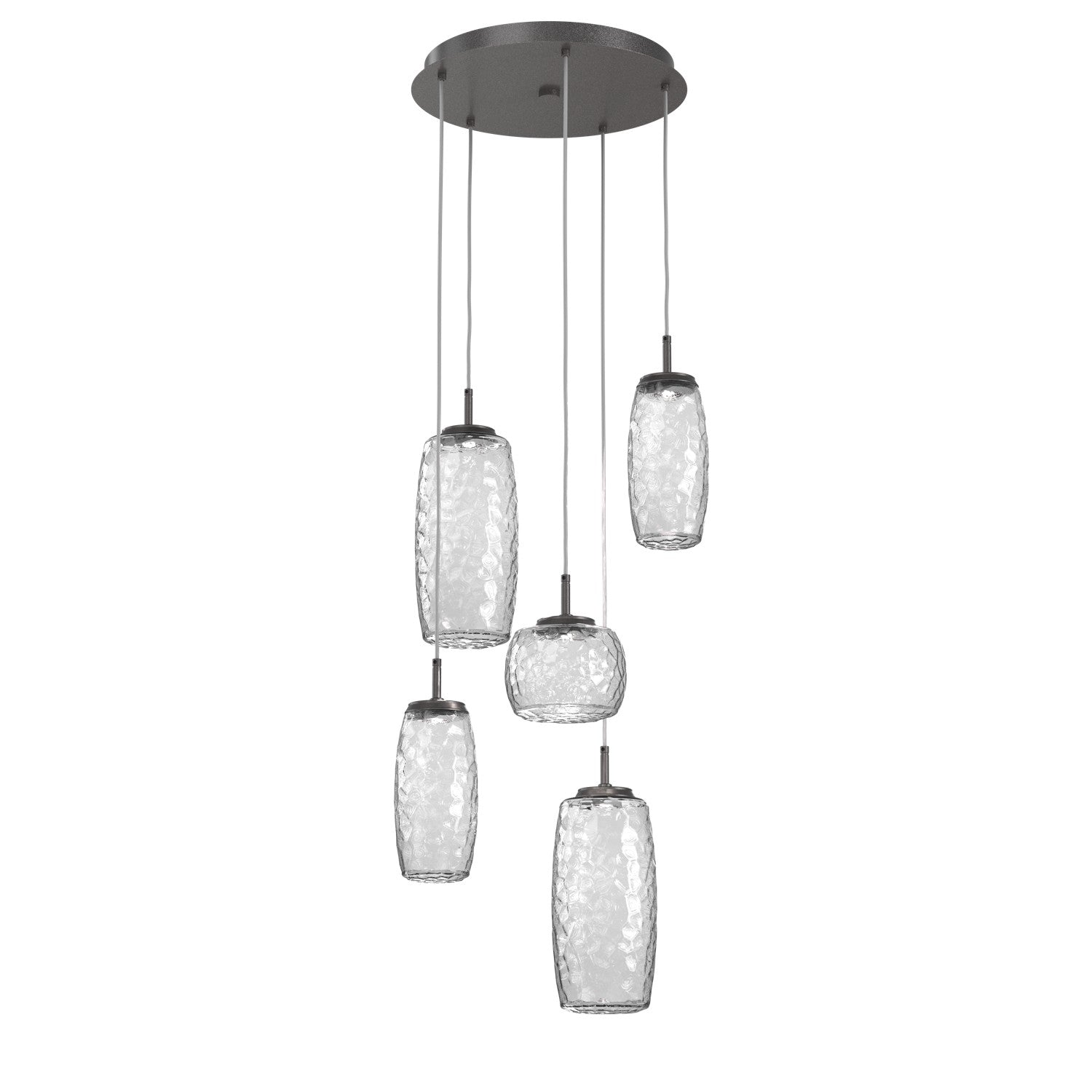 Hammerton Studio - CHB0091-05-GP-C-C01-L1 - LED Pendant - Vessel - Graphite