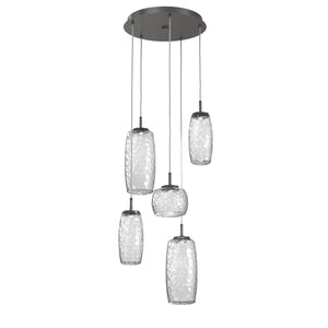 Hammerton Studio - CHB0091-05-GP-C-C01-L1 - LED Pendant - Vessel - Graphite