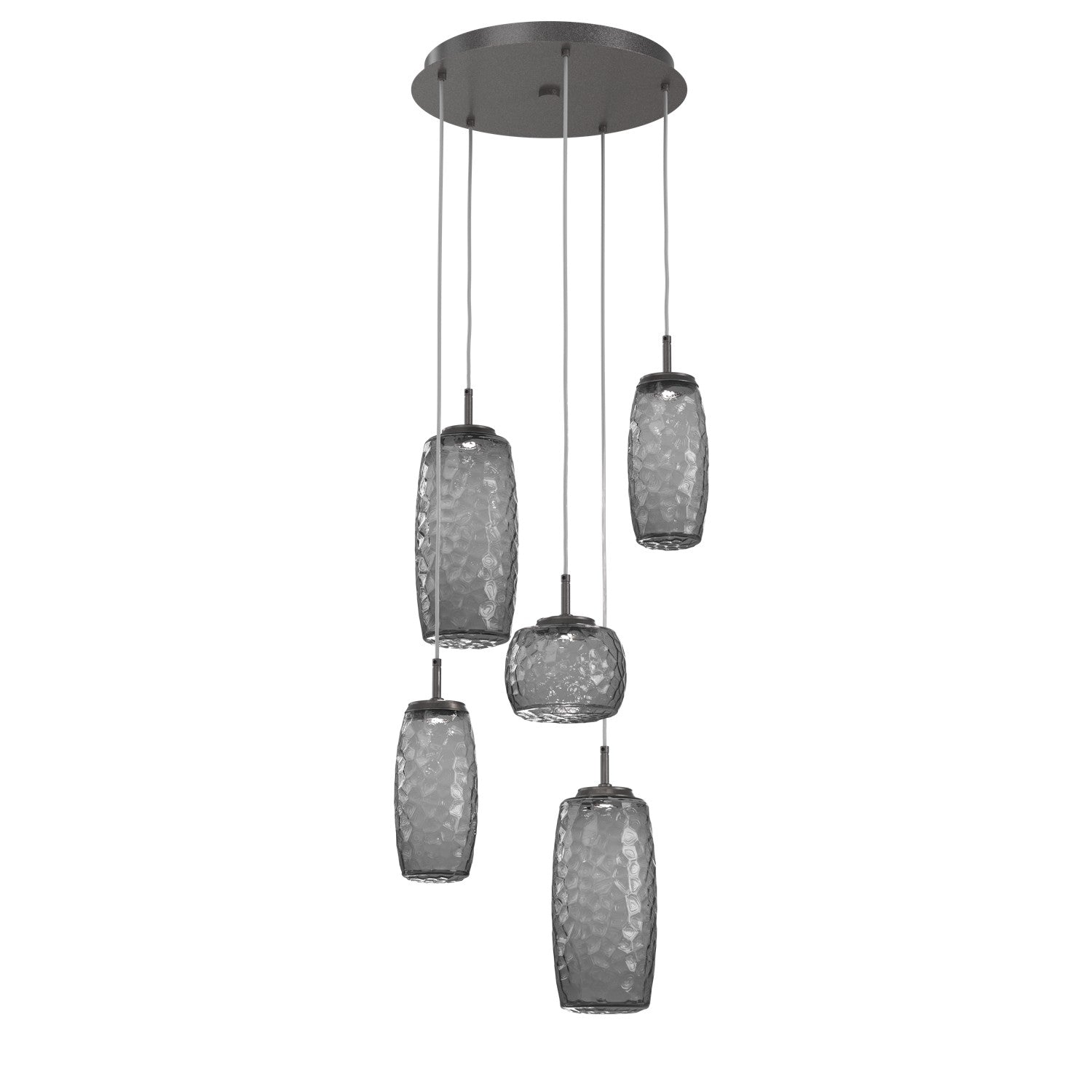 Hammerton Studio - CHB0091-05-GP-S-C01-L1 - LED Pendant - Vessel - Graphite