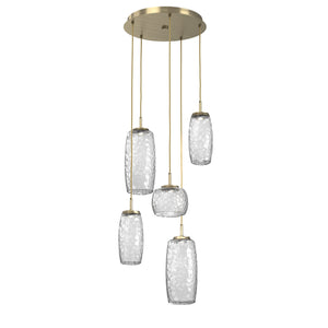 Hammerton Studio - CHB0091-05-HB-C-C01-L1 - LED Pendant - Vessel - Heritage Brass