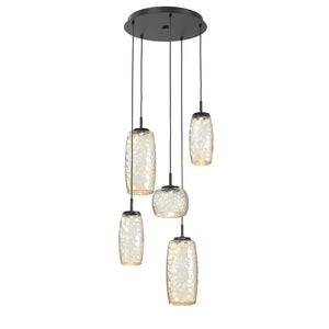 Hammerton Studio - CHB0091-05-MB-A-C01-L1 - LED Pendant - Vessel - Matte Black