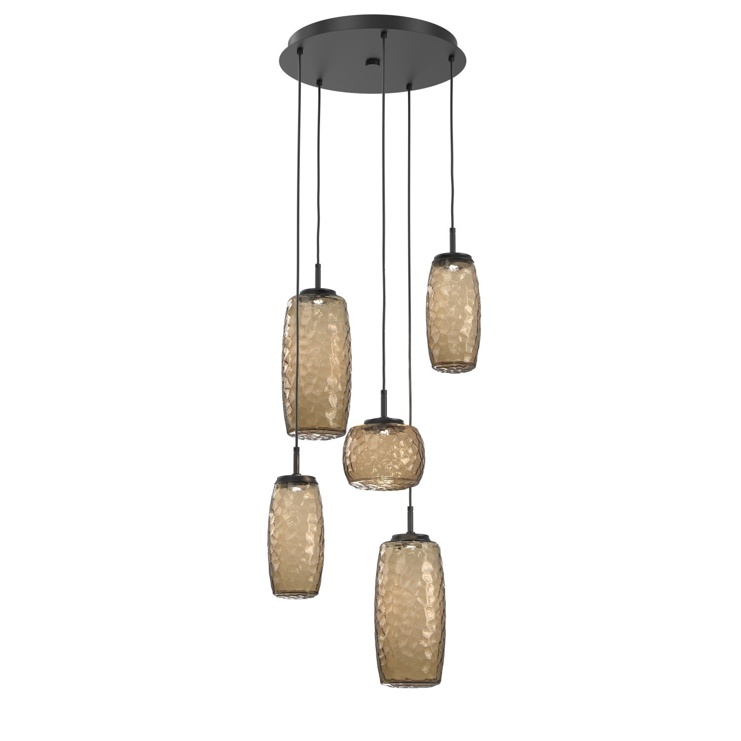 Hammerton Studio - CHB0091-05-MB-B-C01-L3 - LED Pendant - Vessel - Matte Black