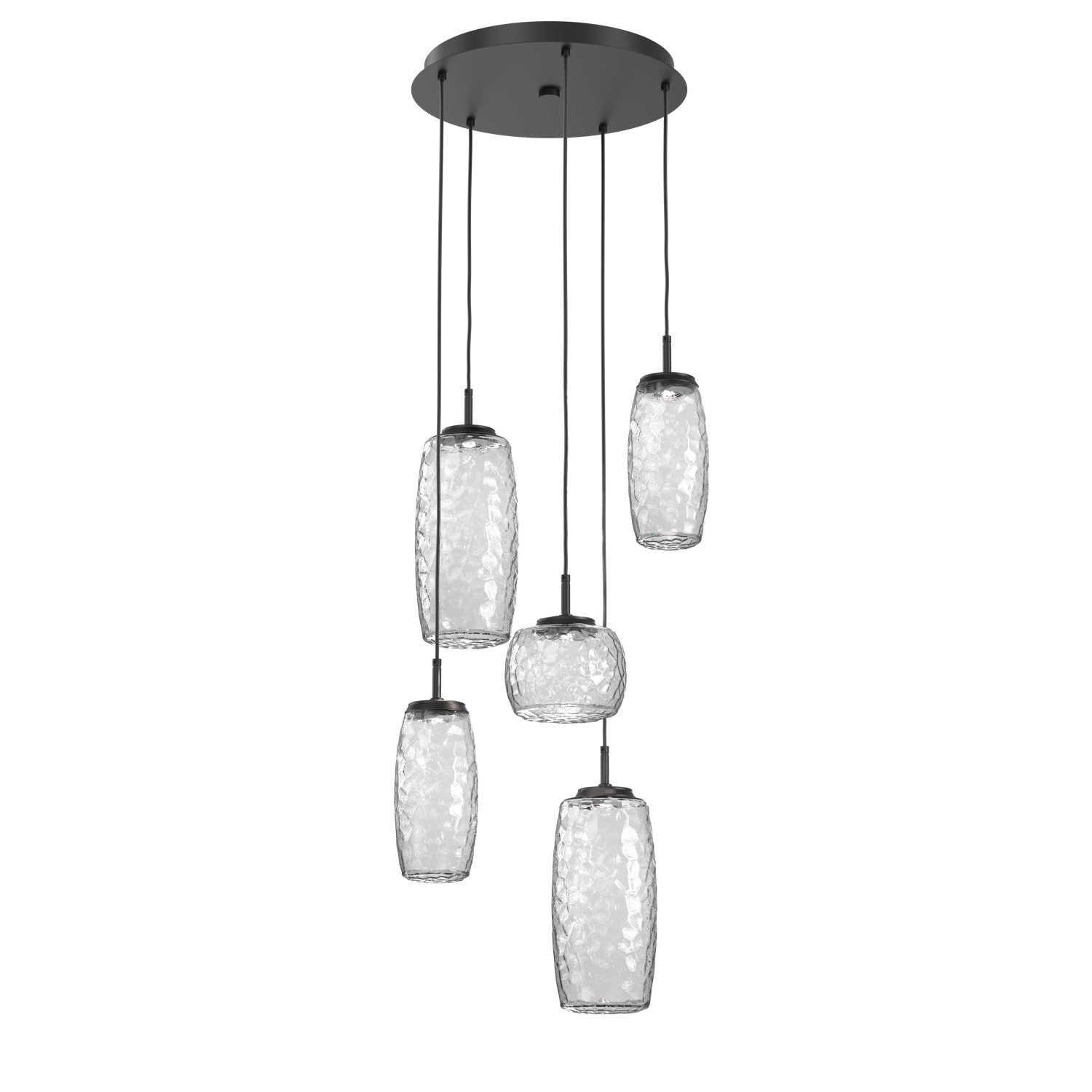 Hammerton Studio - CHB0091-05-MB-C-C01-L1 - LED Pendant - Vessel - Matte Black