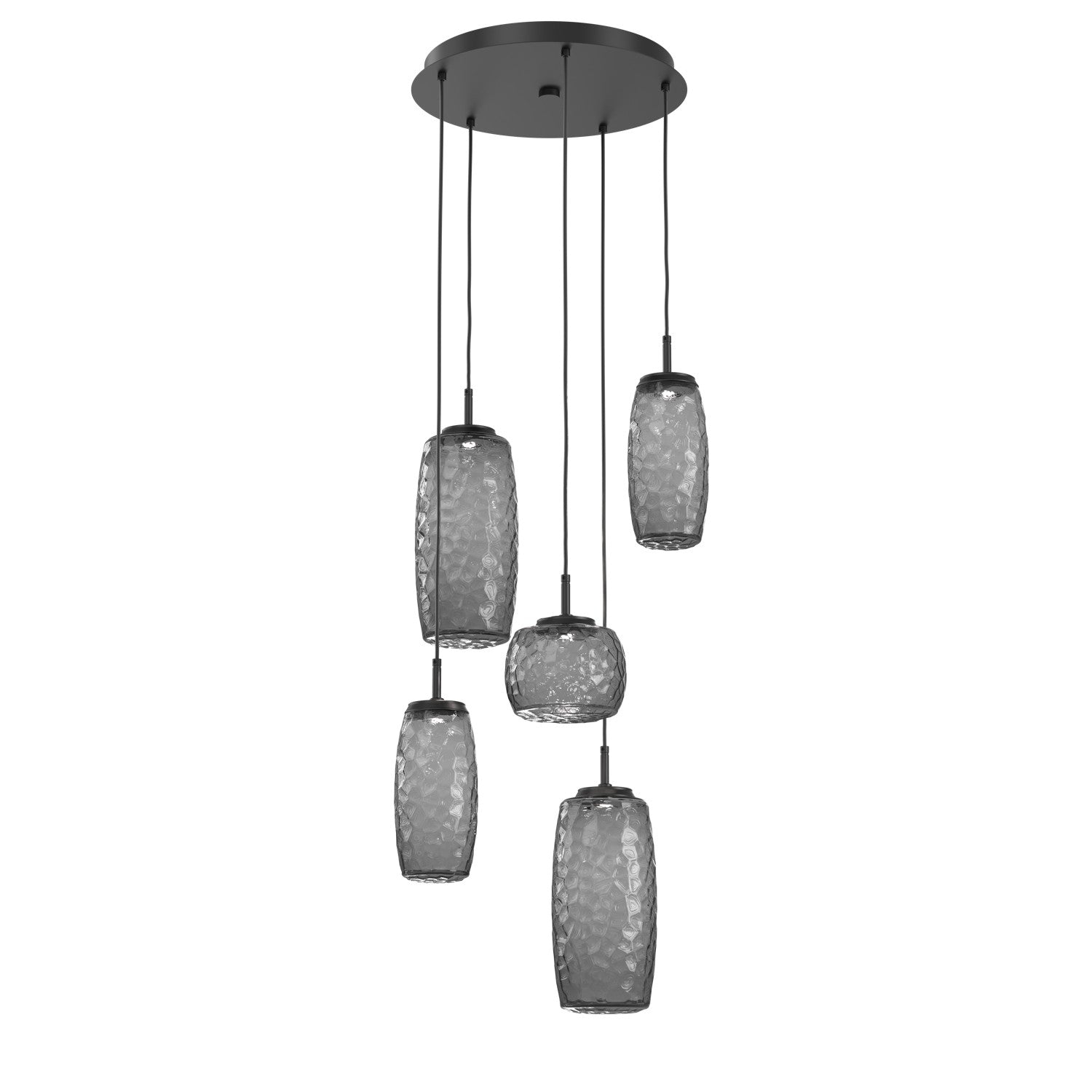 Hammerton Studio - CHB0091-05-MB-S-C01-L1 - LED Pendant - Vessel - Matte Black