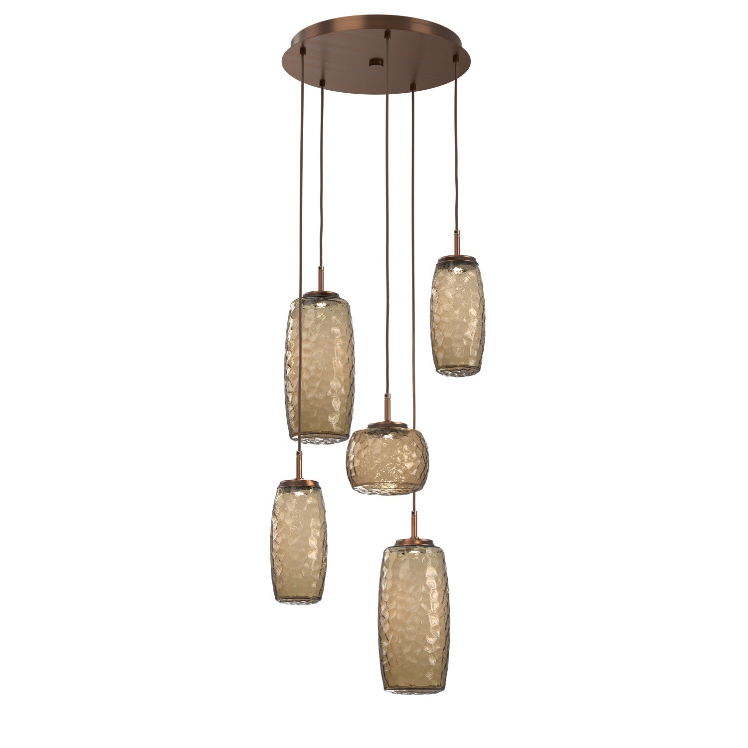 Hammerton Studio - CHB0091-05-RB-B-C01-L1 - LED Pendant - Vessel - Oil Rubbed Bronze