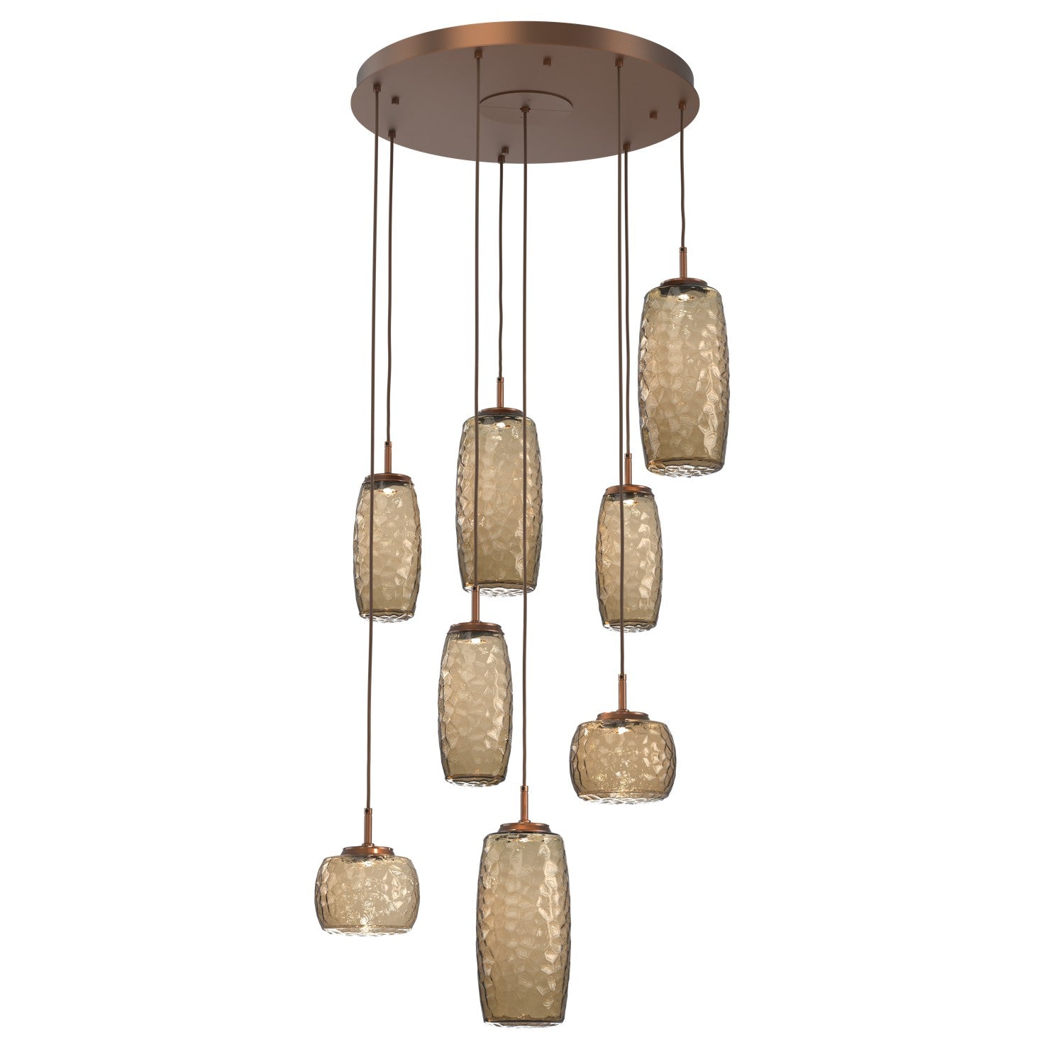 Hammerton Studio - CHB0091-08-BB-B-C01-L1 - LED Pendant - Vessel - Burnished Bronze