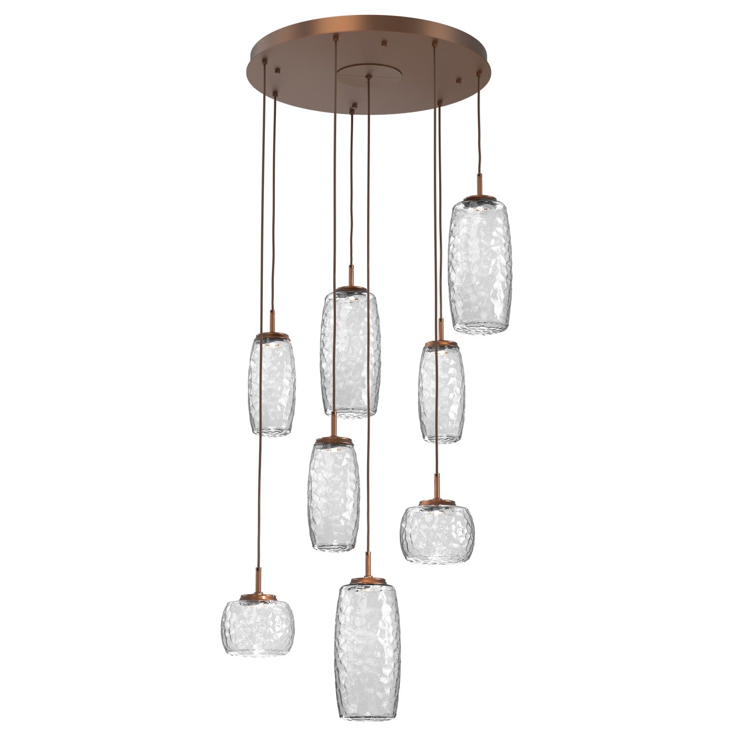 Hammerton Studio - CHB0091-08-BB-C-C01-L1 - LED Pendant - Vessel - Burnished Bronze