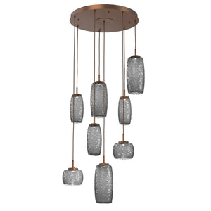 Hammerton Studio - CHB0091-08-BB-S-C01-L1 - LED Pendant - Vessel - Burnished Bronze