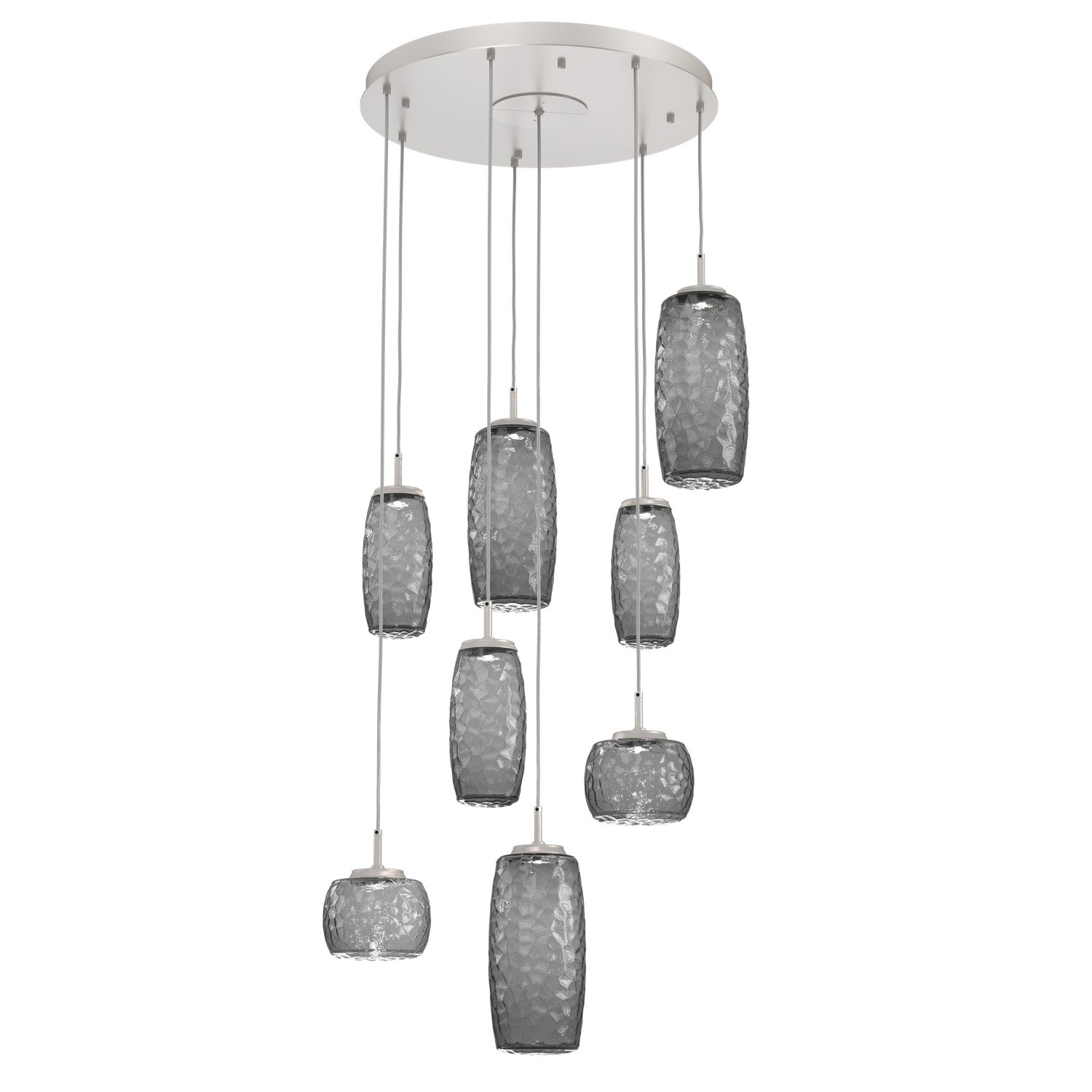 Hammerton Studio - CHB0091-08-BS-S-C01-L1 - LED Pendant - Vessel - Beige Silver