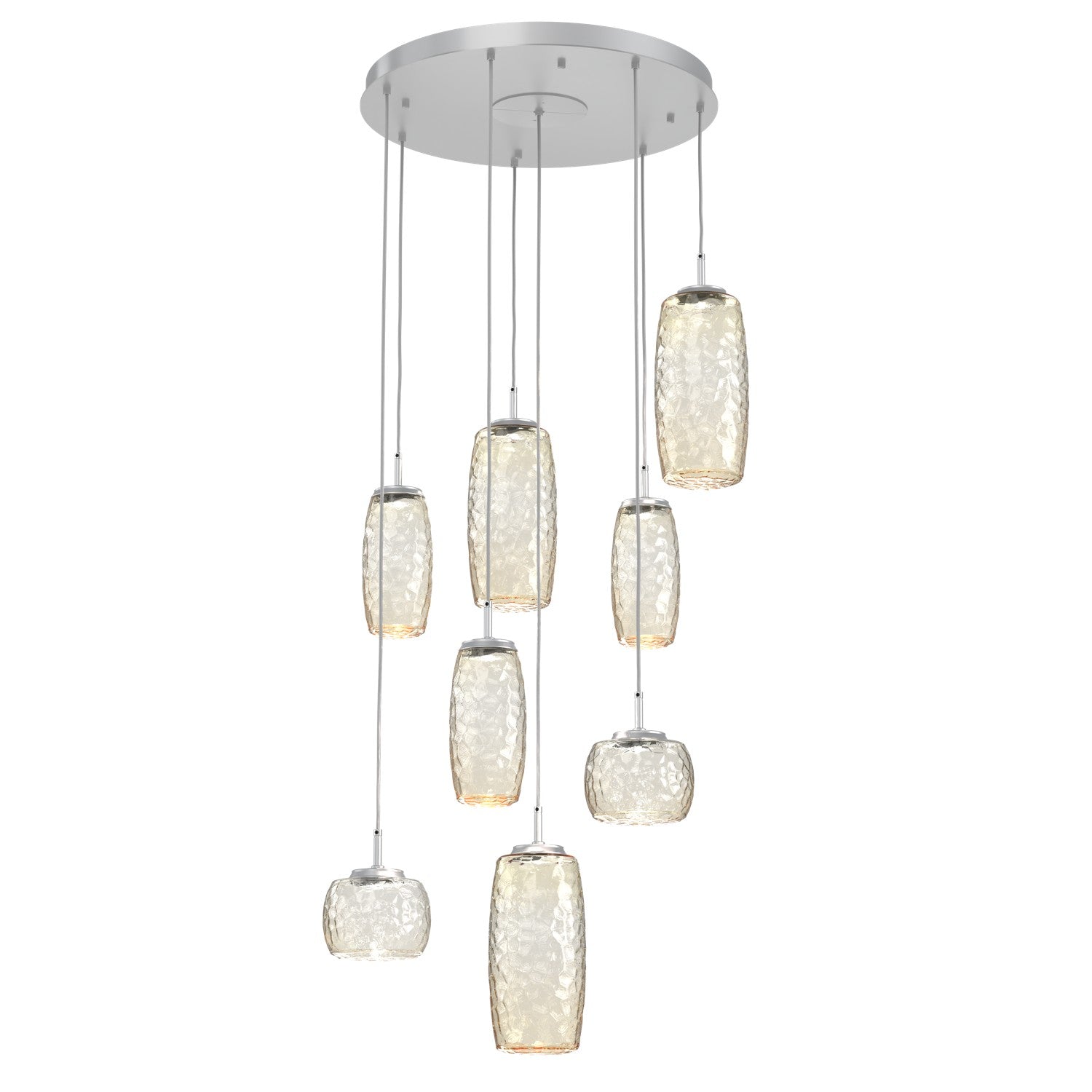 Hammerton Studio - CHB0091-08-CS-A-C01-L1 - LED Pendant - Vessel - Classic Silver