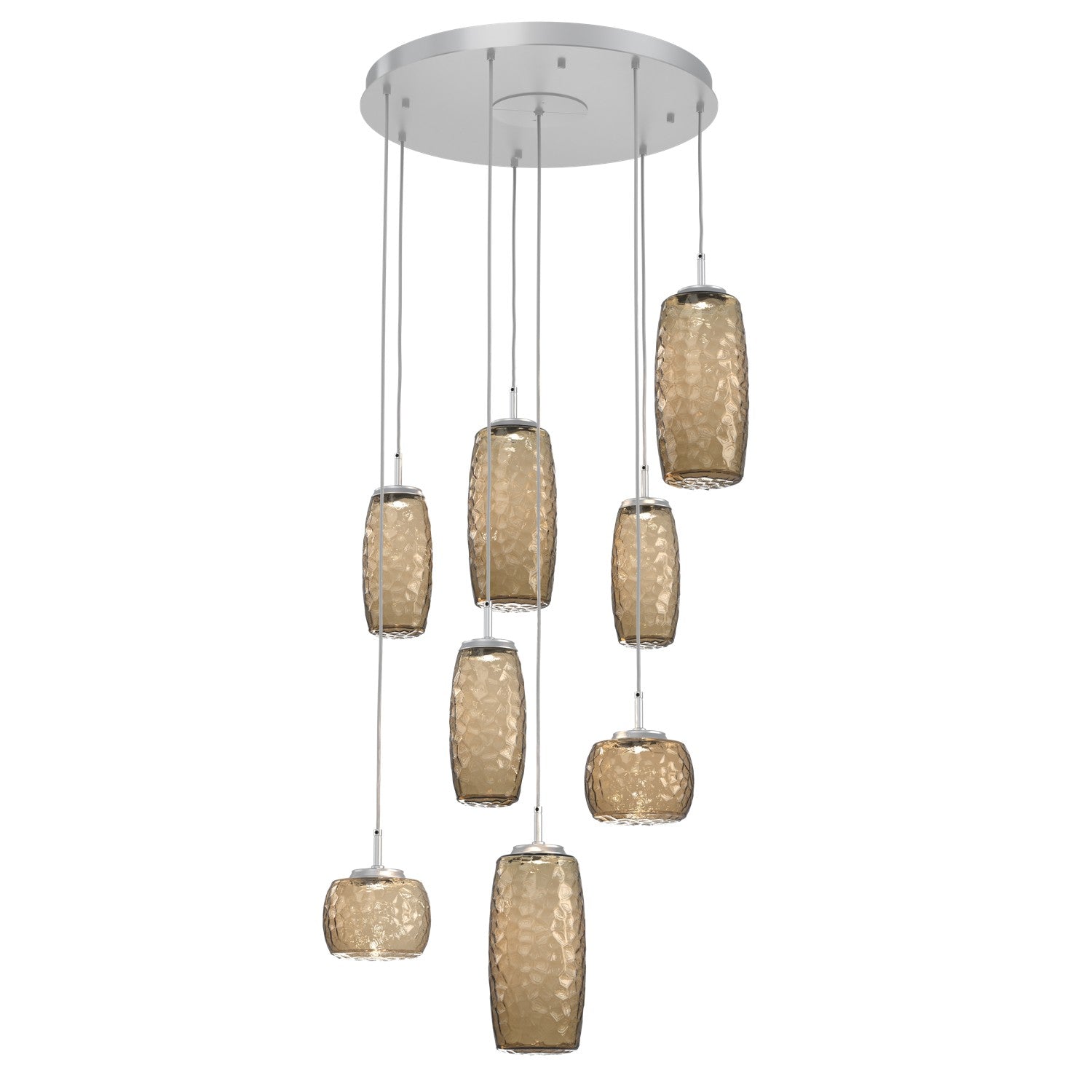 Hammerton Studio - CHB0091-08-CS-B-C01-L1 - LED Pendant - Vessel - Classic Silver